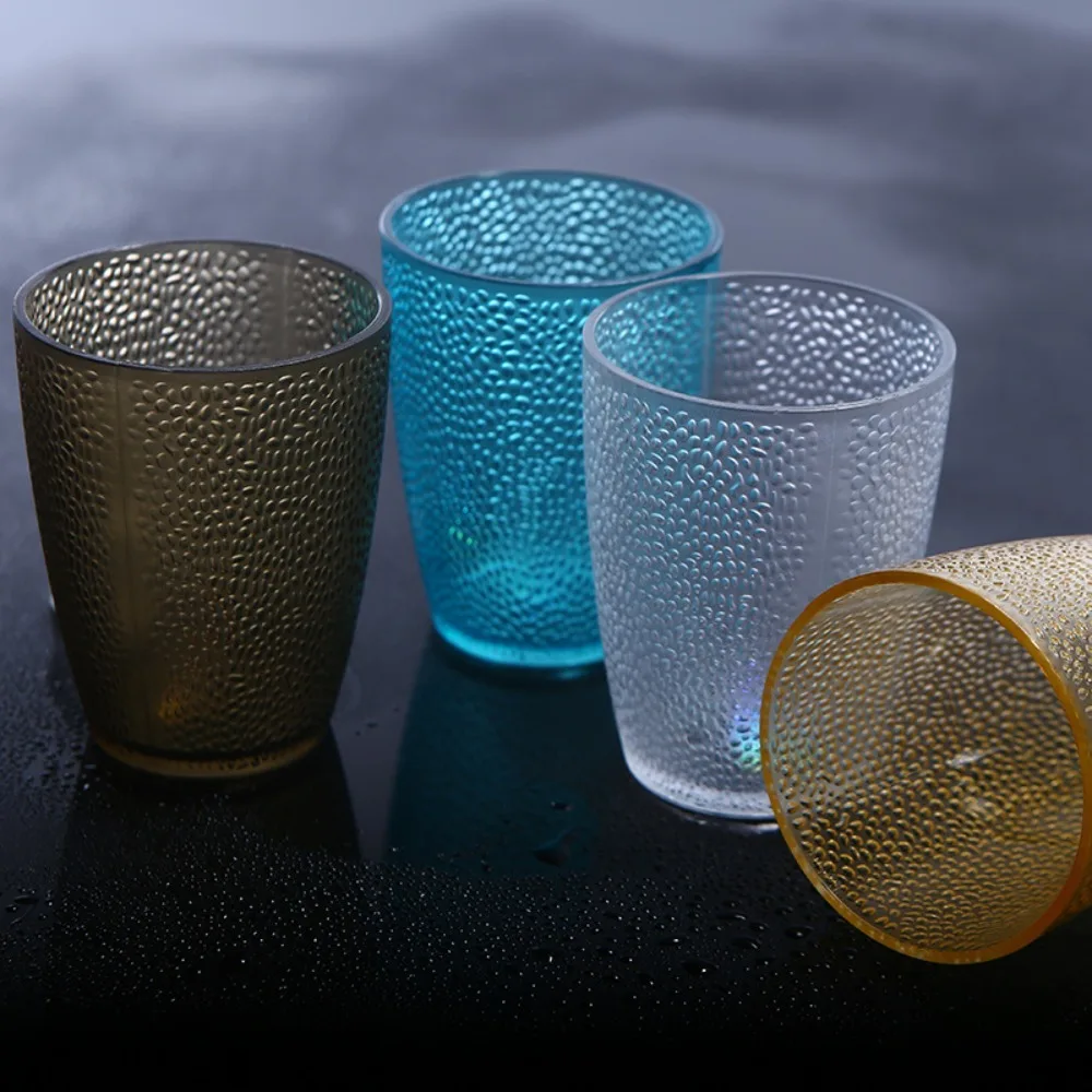 Description Picture 4 of itemTumbler Acrylic Acrylic Glasses Unbreakable 210/300/360ml Drink Cup Stackable Transparent Tea Cup KTV