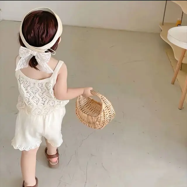 Damen 2-teiliges Strick-Set Y2K Style - Häkel Top & Shorts Für Sommer