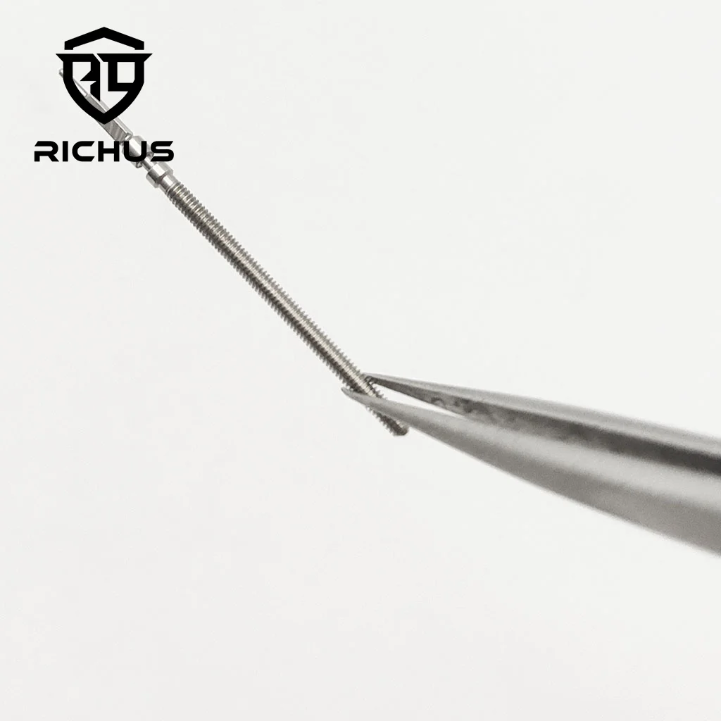 Premium Stainless Steel Watch Crown Stem for Automatic Mechanical Movement Watches