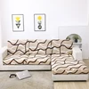 Printed Sofa Cushion Cover for Living room Furniture Protector Spandex Elastic Removable L-Shape Corner Armchair Couch Slipcover 5