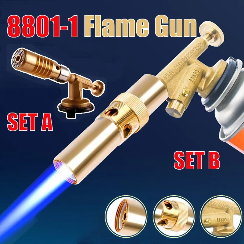 Gas Torch Welding Torch Gas Burner High Temperature Brass Copper For Welding Plumbing