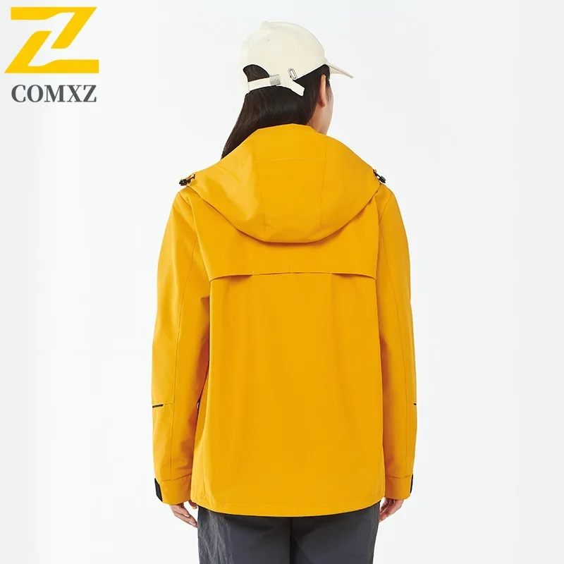 COMXZ Fashion Hooded High Quality Men Jacket Outdoor Exploration Thick Warm Parka Casual Trip Cold Proof Winter New Apparel