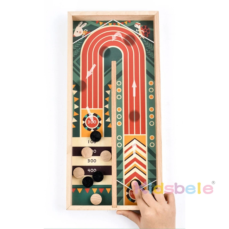 Table Battle Game Desktop Battle Game Desktop Toys Portable Sling Puck Board Game For Child 3