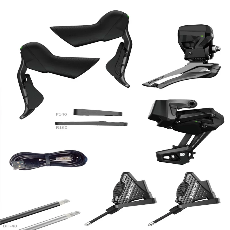WHEELTOP EDS-TX Gruppo Elettronico Wireless – Cambio E Freni In Carbonio Per Bici Da Strada