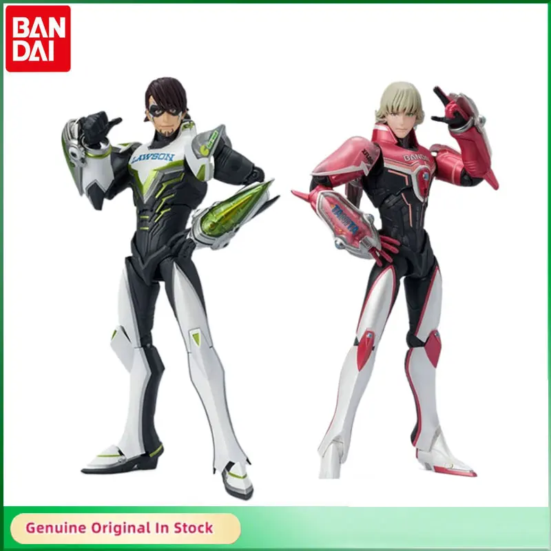 

Bandai Original SHFiguarts TIGER & BUNNY Style3 Barnaby Brooks Jr.& KOTETSU T. KABURAGI Action Figure Model Toys Boy Gifts