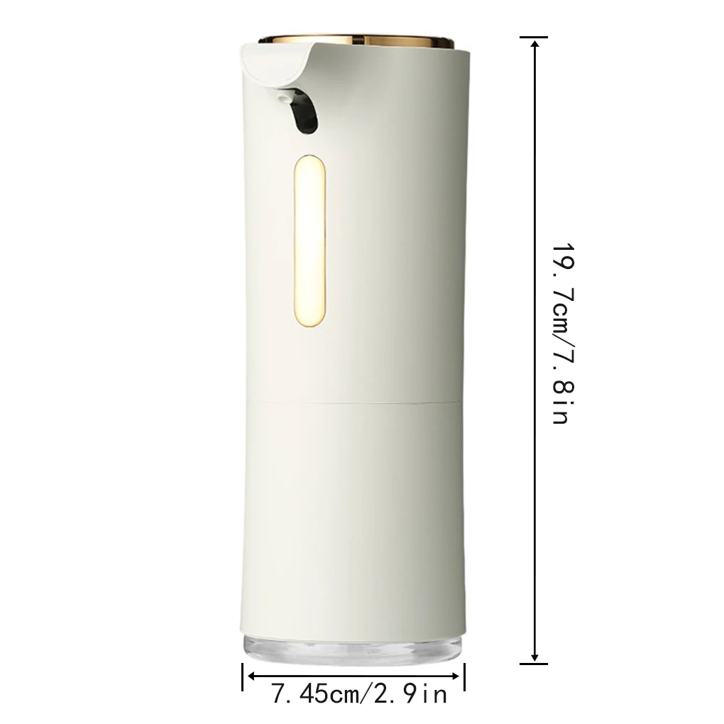 

Foam Dispenser Touchless Automatic Dispensing Container Smart Hand Washing Machine for Home Hotel White