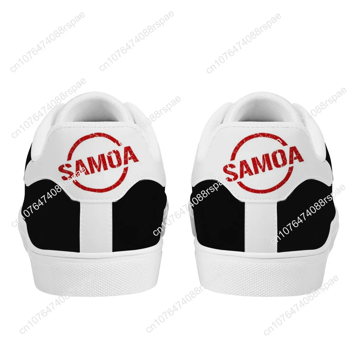 Fashion Black Samoan Flat Sneaker America Polynesian Samoa Tribal Custom Man Lightweight Walking Sport Shoes Women Running Shoes