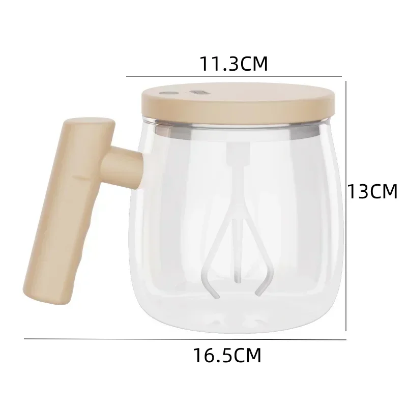 Electric Self Stirring Coffee Cup Rechargeable Plastic 400ML