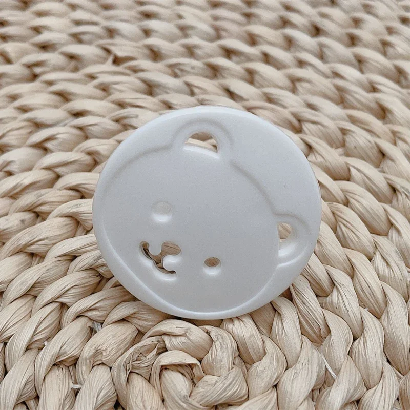 Bear Thickened Kids Safety Electrical Outlet Anti Electric Shock Plugs Protector Covers EU Power Socket Protection Cover 10pcs