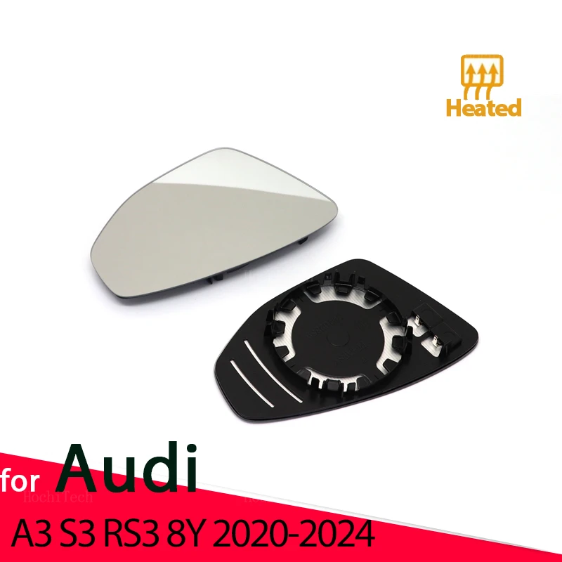

Door Wing Rearview Mirror Glass Side Mirror Lens Heated Side Mirror Glass For Audi A3 8Y S3 8Y RS3 8Y RS A S 3 2020-2024