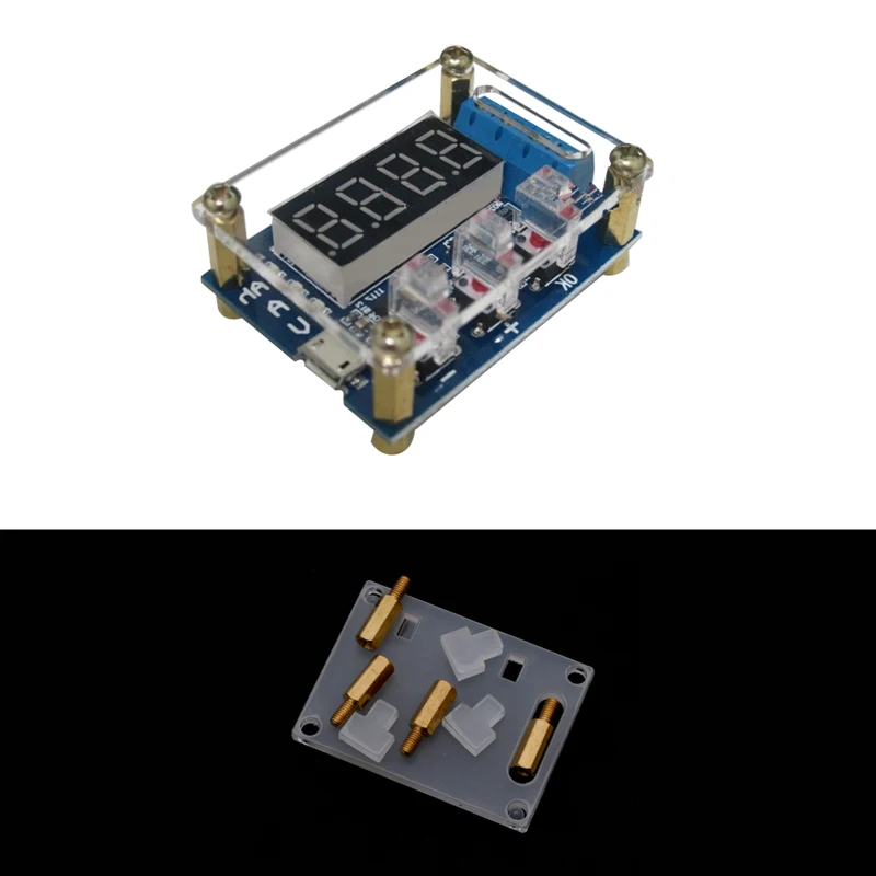1.2V To 12V Li-ion Lithium Battery Capacity Tester Resistance Lead-acid Battery Capacity Meter Protection Voltage Ammeter -B119 Battery Tester Lithium Battery Tester
