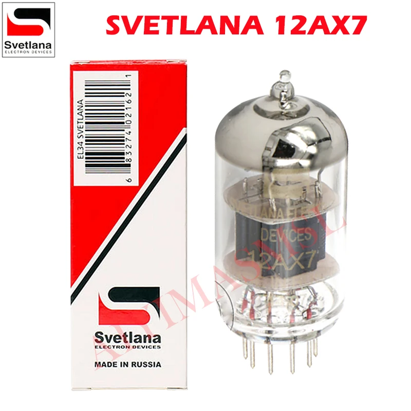 

SVETLANA 12AX7 Vacuum Tube Replace ECC83 6N4 Electron tube Amplifier Kit Audio Valve Factory Test And Match Genuine