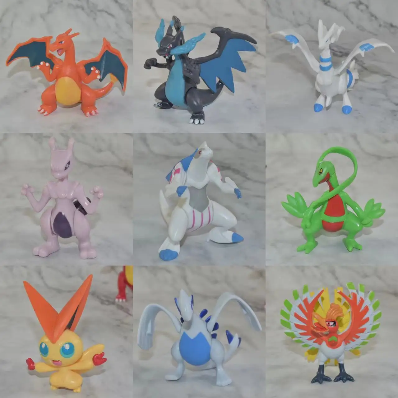 Pokemon 5-8Cm Mega Charizard Evolutivo Bulbasaur Venusaur Sylvion Action Figure Model Toys Regalo Per Bambini Di Compleanno