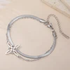 96653-05eba4.jpg Dawapara – Bracelet à breloques avec nœud de sorcière pour femmes, amulette de Protection des nœuds celtiques, chaîne de perles en acier inoxydable, bijoux Wiccan de sorcellerie