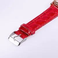 Fashion Women Watches Luxury Metal Rose Gold Square Ladies Quartz Wristwatch Rectangle Red Leather Female Clock - Image 5