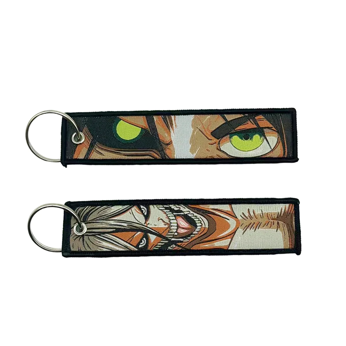Stickerei Cool Eagle Schnabel Schlüsselbund Lanyard Anime Manga Serie Abzeichen Halter USB Anhänger Tragbare Schlüssel Lanyard Zubehör – Detail 9