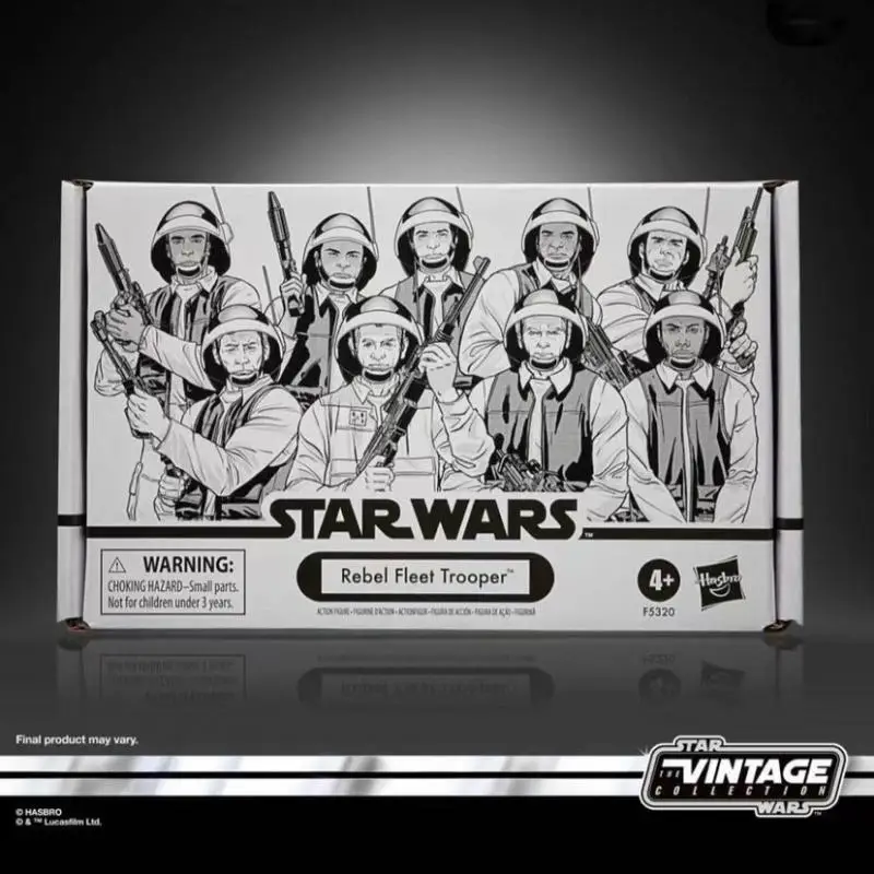 스타워즈 빈티지 컬렉션 반란군 함대 트루퍼 tvc 애니메이션 액션 피규어, 어린이용 모델 장난감, 3.75 인치