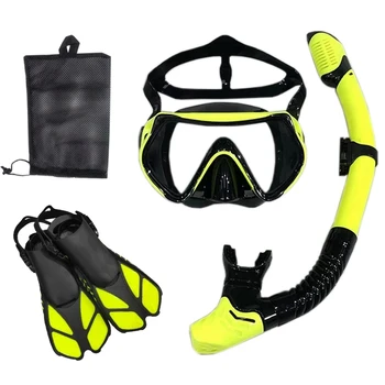 Snorkel Diving Mask and Goggles Diving Swimming Tube Set Adult Unisex 2