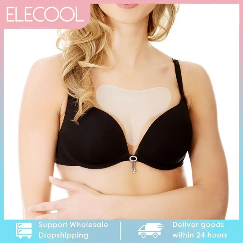 

Многоразовые женские накладки для груди против морщин, силиконовые прозрачные Антивозрастные накладки для удаления морщин, подтяжка груди, накладки для груди