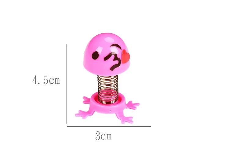 Creative Mini Spring People Emoji Capsule Toy Fun Desk Parent-child Puzzle Assembly Toy