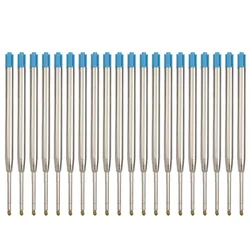 Ballpoint Pen Refills - Medium Point, 0.7mm - Pack of 5/10/20 for School and Office Supplies (20 PCS Blue)