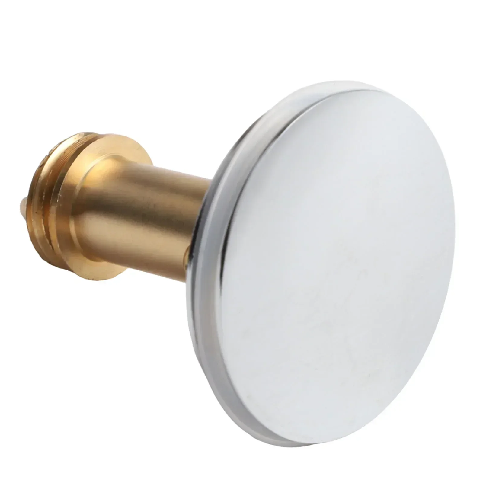 38mm Bathroom Sink Drain Stopper Plugs Bounce Push Button Click Clack Basin Drainer Plug Drain Button Waste Stopper