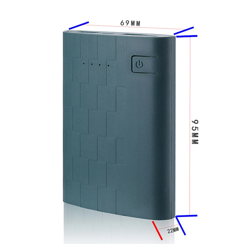 18650 배터리 박스 케이스, DIY 보조배터리 충전기, 쉘 충전 케이스, 미니 솔더리스 전원 공급 장치 하우징, 3.7V, 3 슬롯