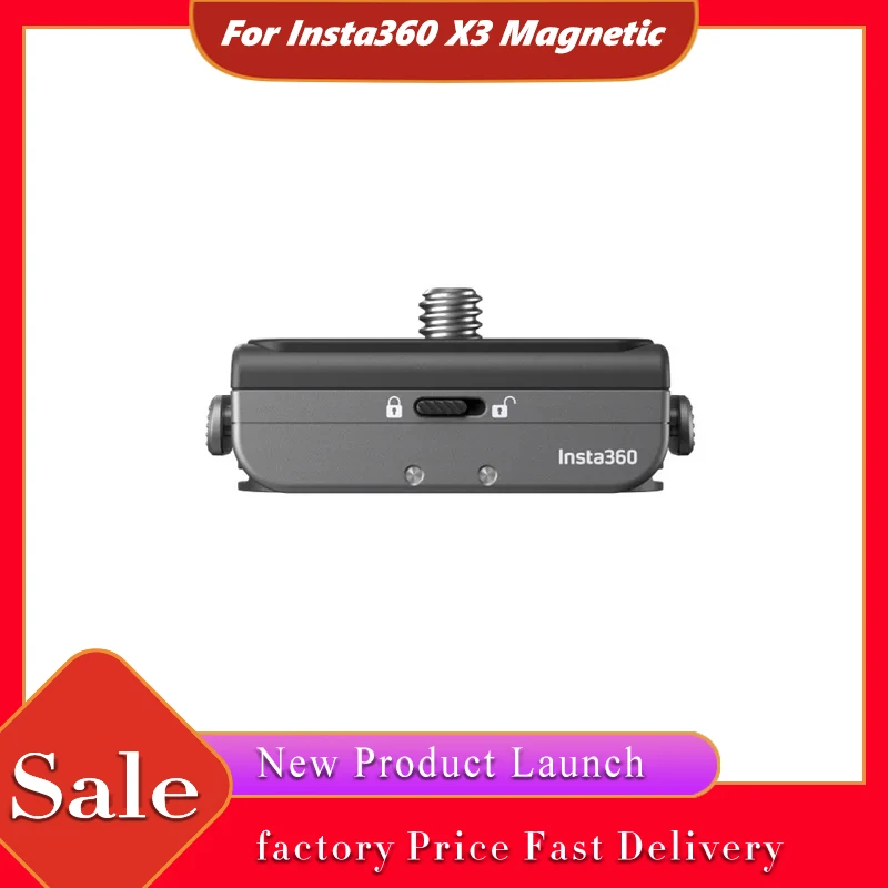 Insta360 Accessory For Insta360 X3 Magnetic Quick Release Accessory Multipurpose Variable Interface For Insta360 X3 ONE RS ONE X2 R