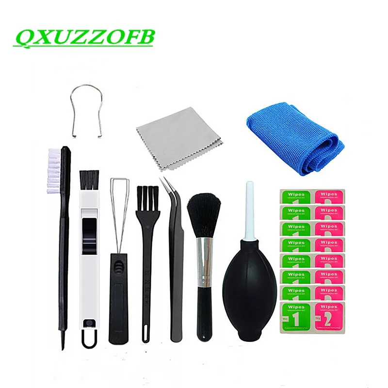 Cleaning Tool Kits For Mechanical Keyboard Computer Camera Laptop Tablet Earphone Crevice Brush Household Electronic Cleaner Set 2