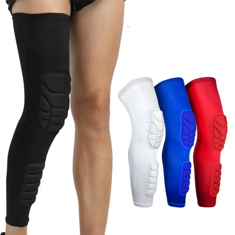 

1 шт. спортивные удлиненные наколенники, дышащие наколенники с защитой от столкновений, наколенники для игр на открытом воздухе, баскетбола, походов, велоспорта, наколенники