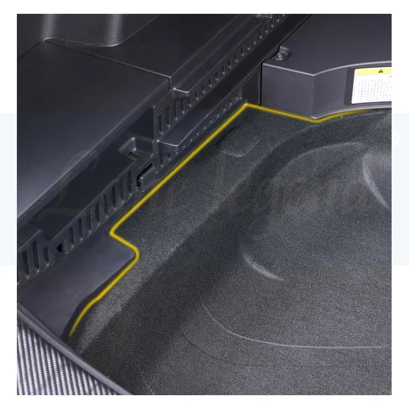 5th Spare Tire Box Sound Insulation Cotton Trunk Heat Insulation Foam Flame Noise Reduction for Toyota RAV4
