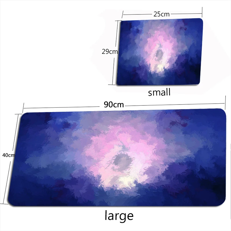 

Mouse Pad Paint Dark Irregular Creative Pigment XXL Mouse Table Mat Game Keyboard Mouse Carpet Gaming Game Large Keyboard Pad