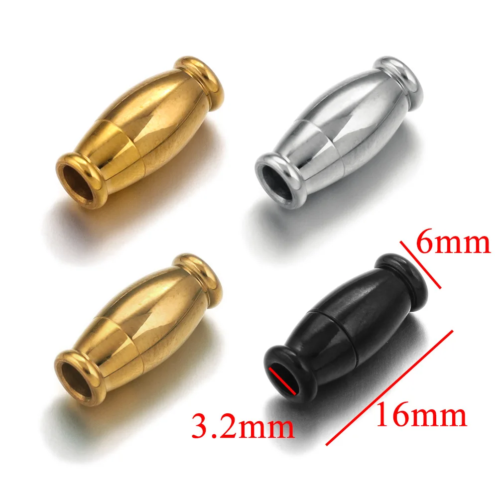 Stainless Steel Magnetic Buckle Connector DIY Bracelet Necklace Buckle Making Supplies Accessories 3