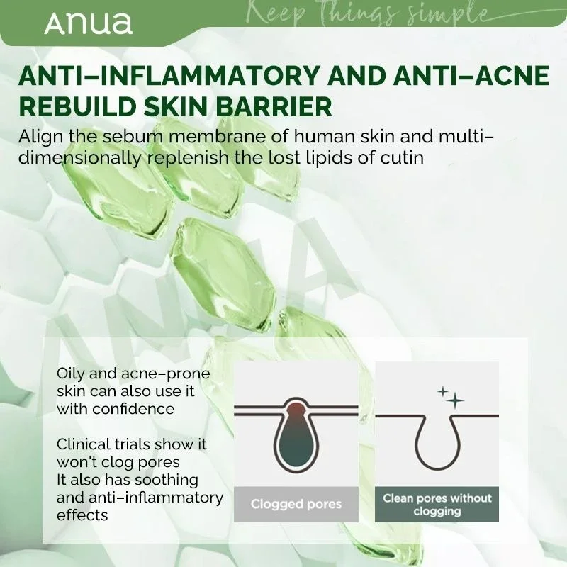 Anua Calming Moisturizing Set Heartleaf 80% Soothing Ampoule (Serum) & Heartleaf 77% Soothing Toner