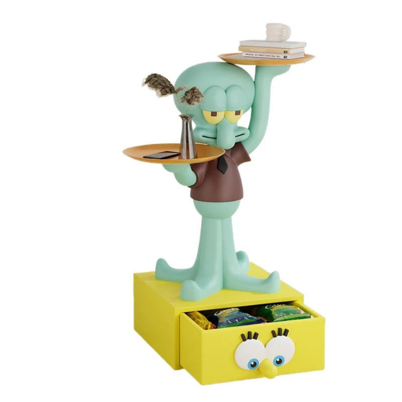 ~Octopus Creative Bedside Table Simple Small Sofa Side Table Children's Room Bedside Cabinet