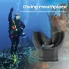 Silicone Scuba Diving Mouthpiece BPA Free Deep Snorkeling Underwater Mouthpieces Snorkel Regulator Mouthpiece Accessories 2