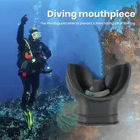 Silicone Scuba Diving Mouthpiece BPA Free Deep Snorkeling Underwater Mouthpieces Snorkel Regulator Mouthpiece Accessories 2