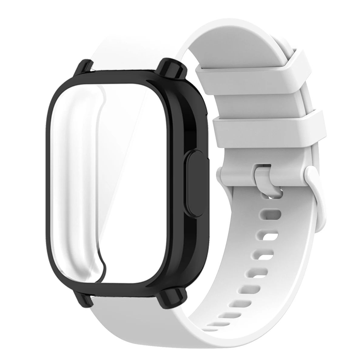 Silicone Strap with Protective Case
