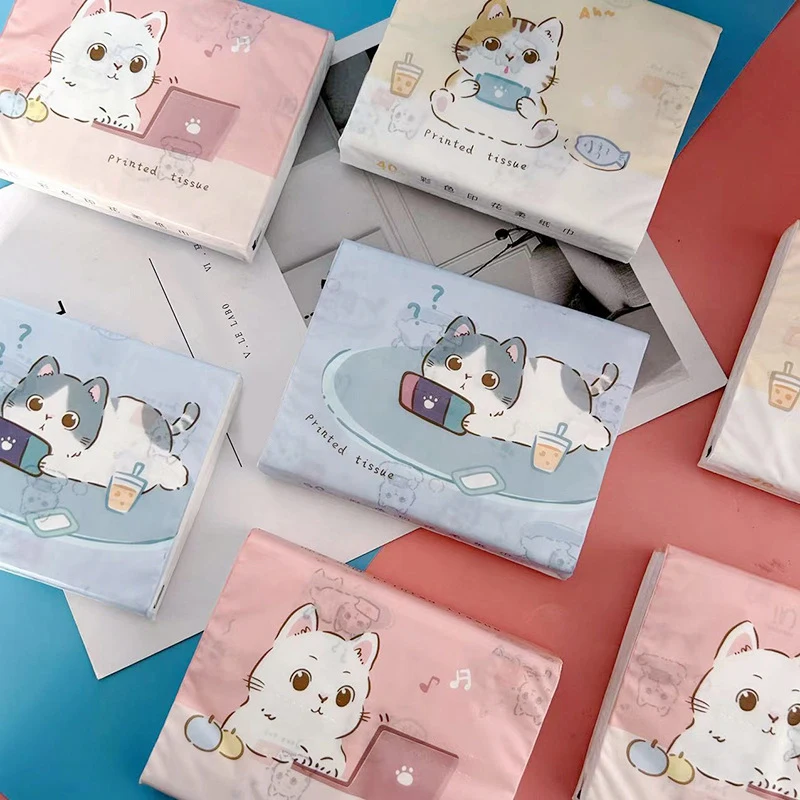 Paper Towel 40 Sheets/pack Disposable Face Towel Tissue