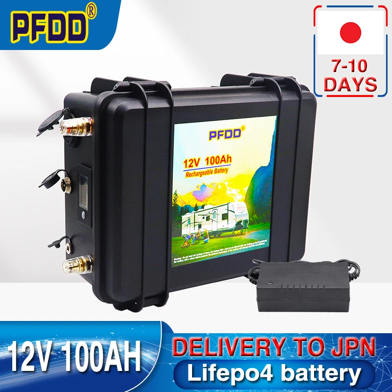12,8V 100Ah LiFePO4 batterij, 12V oplaadbare lithiumbatterij tot 7000 keer deep-cycle en 100A BMS bescherming voor zonnestelsel, camper, boot, huis, zonnepaneelkit en camping 12,8V 100Ah LiFePO4 batterij, 12V oplaadbare lithiumbatterij tot 7000 keer deep-cycle en 100A BMS bescherming voor zonnestelsel, camper, boot, huis, zonnepaneelkit en camping