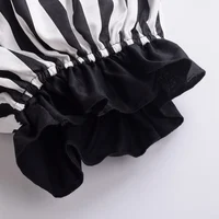 Lolita Bloomers Women Vintage Cosplay Bottoming Pumpkin Striped Shorts - Image 4