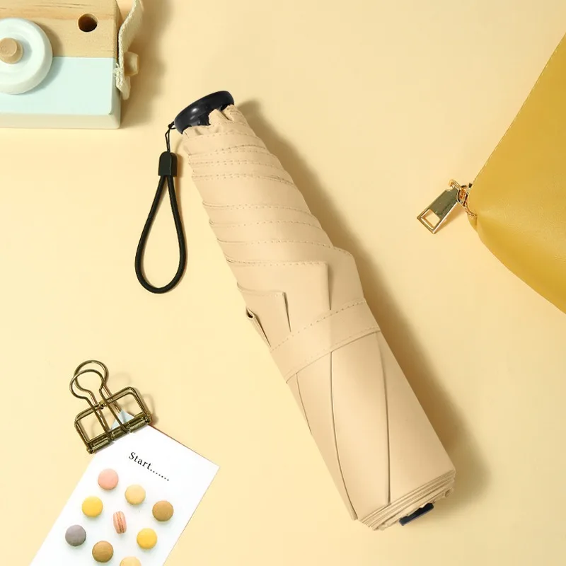 Description Picture 4 of itemFolding Umbrella Carbon Fiber Anti UV Rain Sun Umbrella Fashionable Portable Windproof Lamp Women's and Men's Sunshade Umbrella