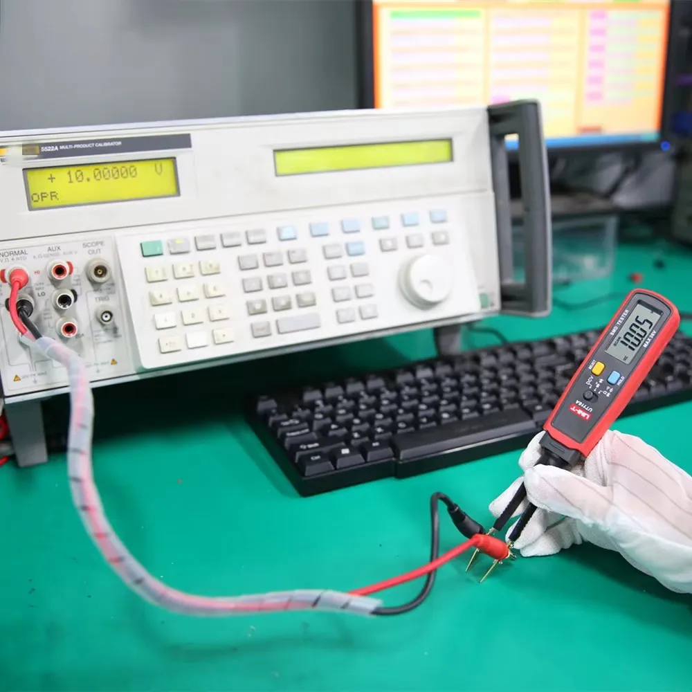 UNI-T SMD 테스터 디지털 스마트 핀셋, 36V 전압 배터리, LED 다이오드 저항기, 캐패시터 부품 측정 도구, UT116C