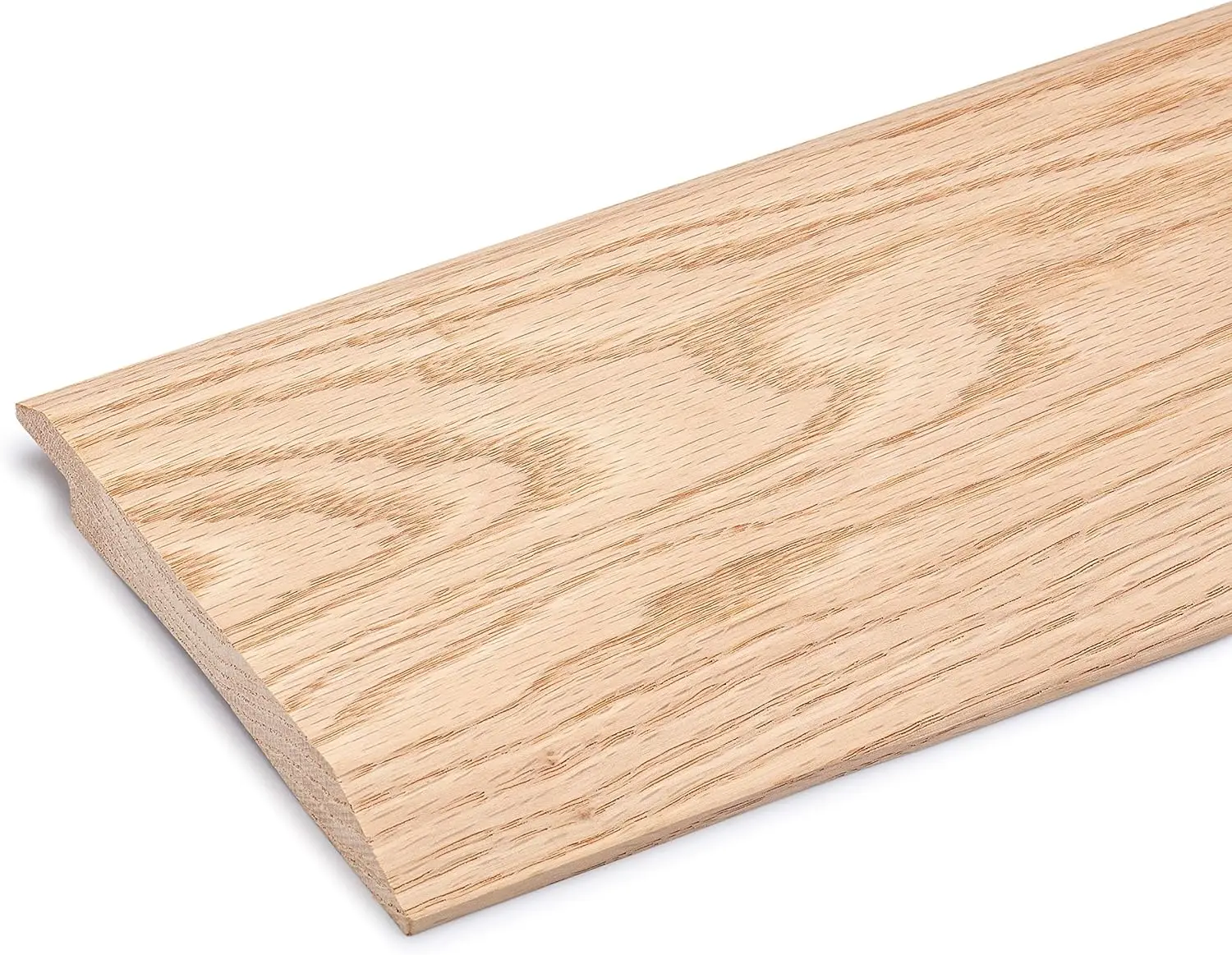 36" Long Unfinished Oak Overlap Threshold 5" Wide x 5/8" Thick with Overlap 5/16" Tall