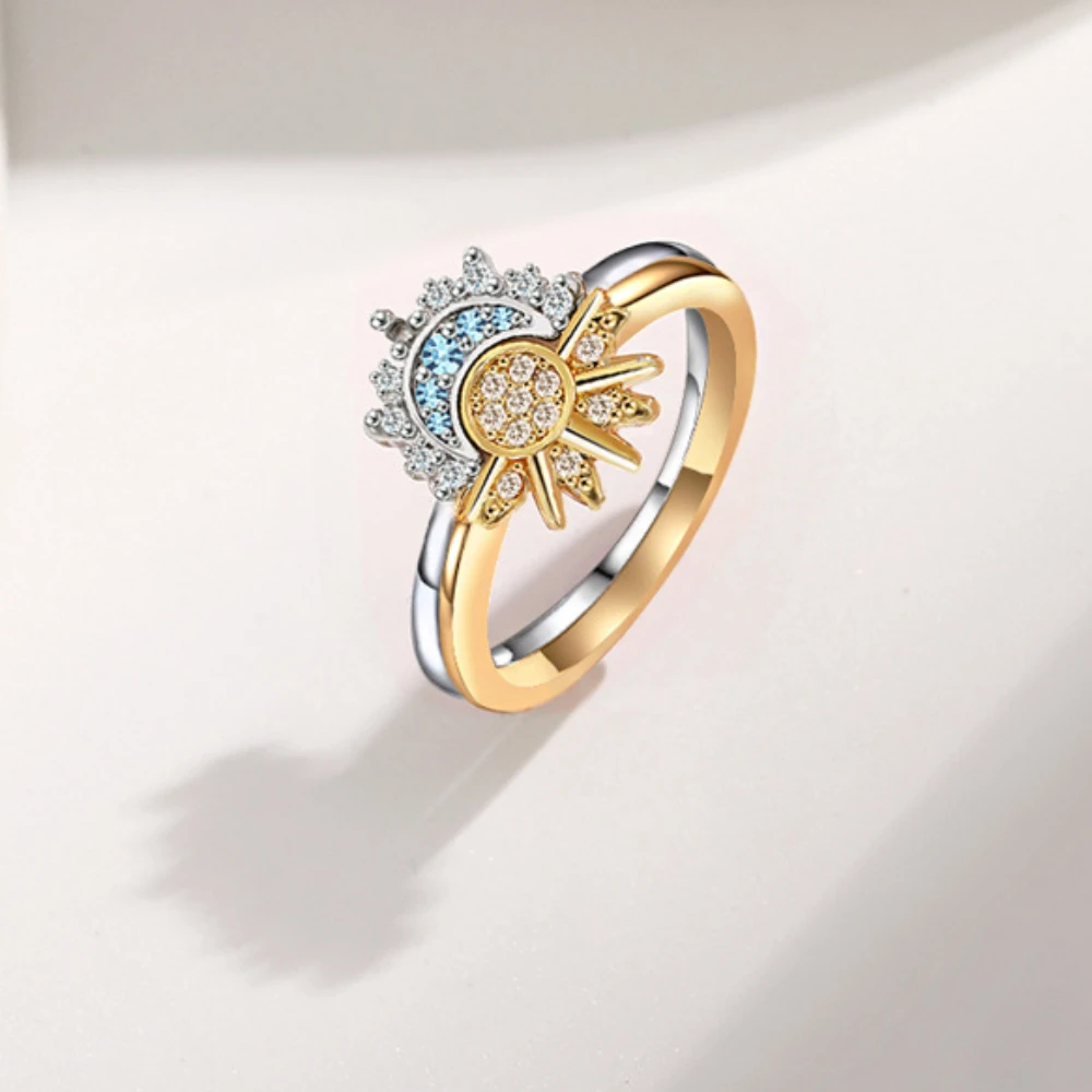 PANDORA Sun and Moon リング セット 太陽 月 Celestial Sun and Moon Ring and Charm Set | Pandora UK new