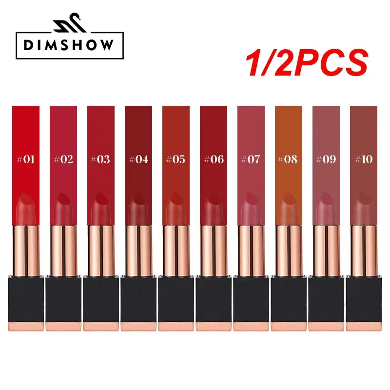 

1/2PCS Smooth Moisturizing Lipstick Mirror-like Gloss Matte Lip Gloss Fashion Lip Gloss Matte Matte Lip Gloss Moisturize Lips