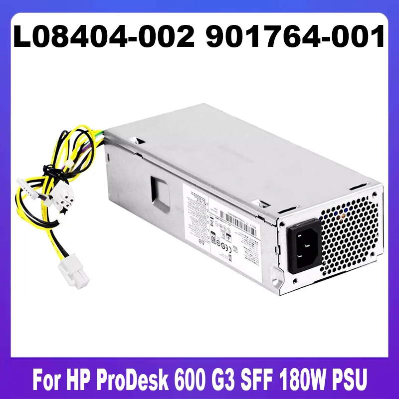 New For HP ProDesk 600 G3 SFF 180W Power Supply L08404-002 L08404-004 PA-1181-3HA DPS-180AB-27 A D18-180P1A PCG005 Tested