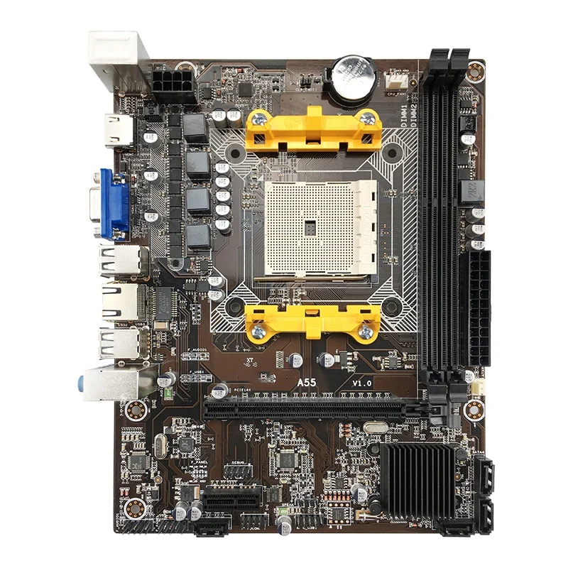 

Материнская плата A55 для майнинга, usb 2,0, USB FM1A8, поддержка DDR3, материнская плата для компьютера