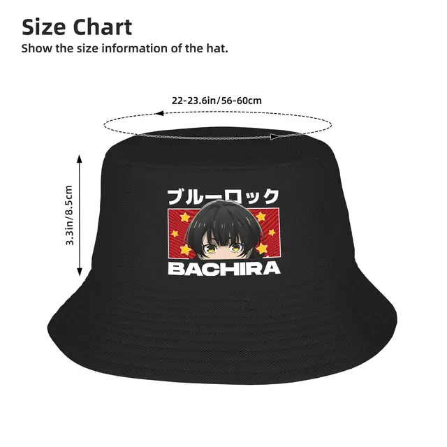 Women Bucket Hat Blue Lock Bachira Peeker Spring Headwear UV Protection Outdoor Sport Fishing Hats  Irish Country Hat Gift 5