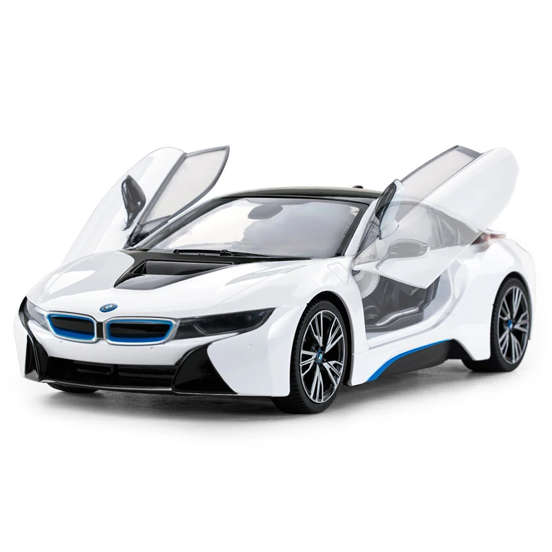 BMW I8 1 14 Scale Radio Remote Control Car Toy Open Doors Licensed Rastar for sale online 